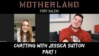 Jessica Sutton talks Motherland Fort Salem, the Talder kiss and MORE: Part 1