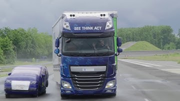 world premiere wabco and zf demonstrate evasive maneuver assist for collision avoidance