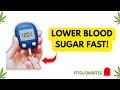 7 Natural Ways to Lower Blood Sugar Fast 
