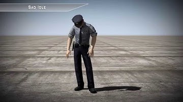 Sad Idle - 3d Motion Capture FBX