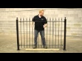 Wrought Iron Fence DIY Installation