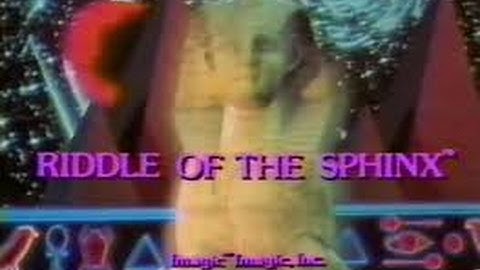 Riddle of the Sphinx - Score 316,741 - Game 1B - World Record - Atari 2600