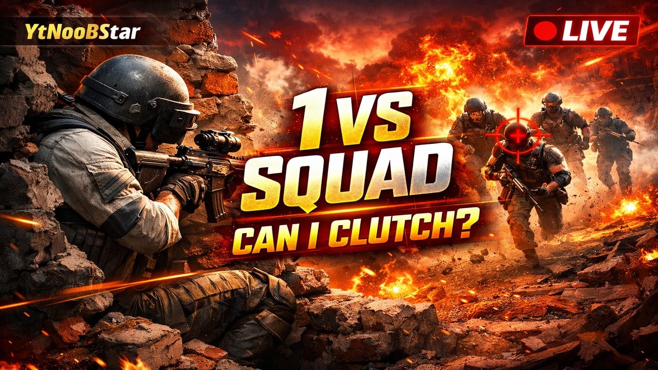 BGMI // PUBG is LiVE | Give-Away | COMEBACK | Mission 500 Subs | DAY-108..