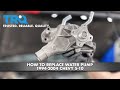 How to Replace Water Pump 1994-2004 Chevy S-10