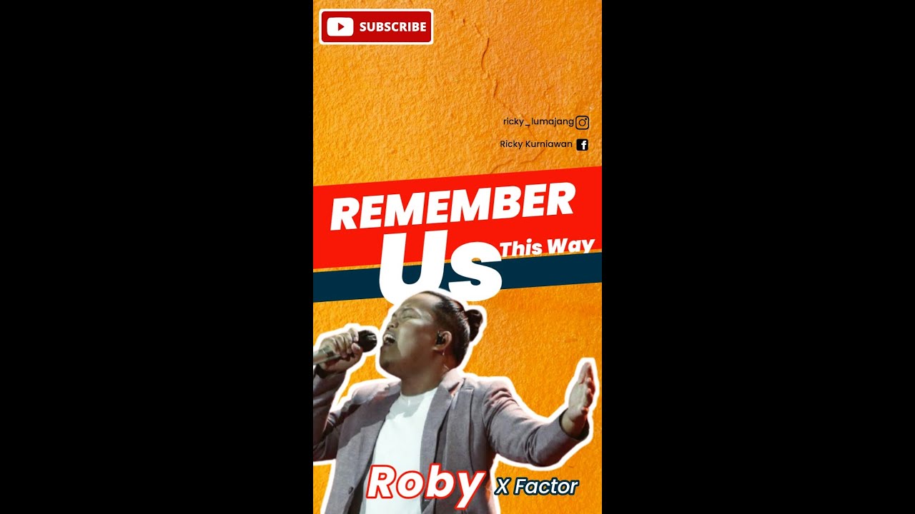 ⁣REMEMBER US THIS WAY - Lady Gaga - Roby X Factor (Shorts)