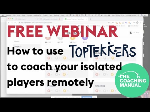 FREE WEBINAR: How to coach your isolated players remotely