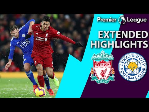 Liverpool v. Leicester City | PREMIER LEAGUE EXTENDED HIGHLIGHTS | 1/30/19 | NBC Sports