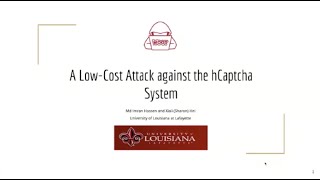 [WOOT2021] A low-cost attack against the hCaptcha system
