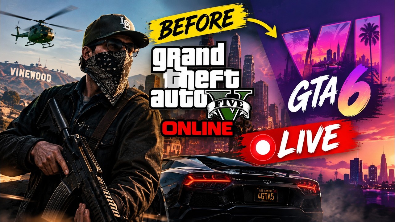 Video thumbnail for GTA 6 Story vs GTA 5 Story | Biggest Differences Explained in Hindi 😱 Dinesh Nigam