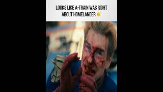 A-Train saw through Homelanders act before anyone else ✌️|| #homelander #atrain #butcher