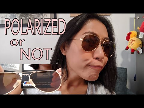 Video: 3 Mga Paraan upang Masabi kung Ang Sunglass ay Polarized