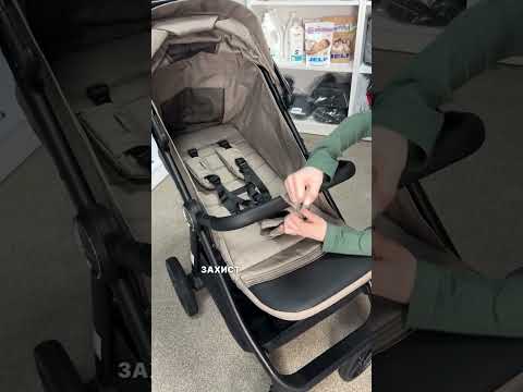 Прогулянкова коляска El Camino DAHLIA ME 1181 — автоскладання, до 22 кг, глибокий капюшон, видео 1