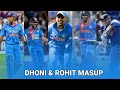 MS DHONI  AND ROHIT SHARMA MASUP BY @no_7_surya_editzs106