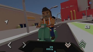 Game pixel 3D motor berkendara || blocky moto  || link deskripsi screenshot 5