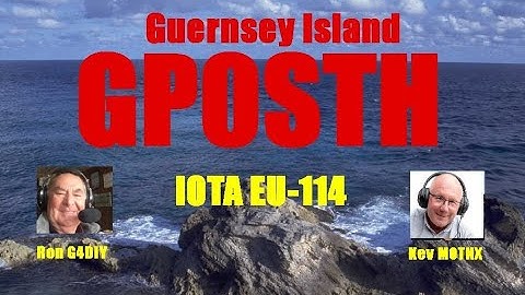 GP0STH, Guernsey Is. IOTA EU-114, 10m CW QSO