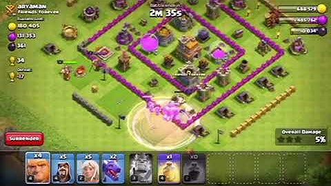 Deafy’s First Clash of Clans Test Video! (iOS 11 Screen Recording)