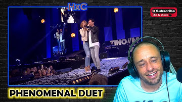 Tino Martin - Wereld zonder jou - duet met Glennis Grace (Live in de Ziggo Dome) REACTION!