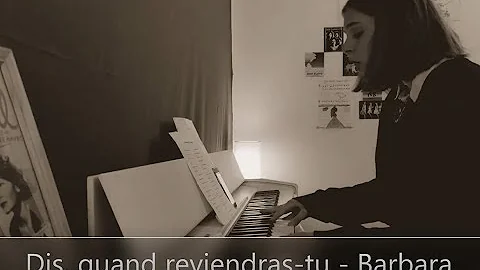 Dis, quand reviendras-tu - Barbara (cover Manon)