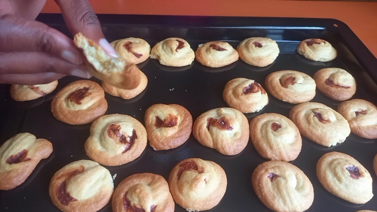 Easy Butter Cookies Melt in Your Mouth Eggless YouTube