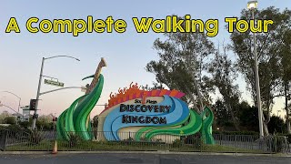Six Flags Discovery Kingdom Walking Tour 2025