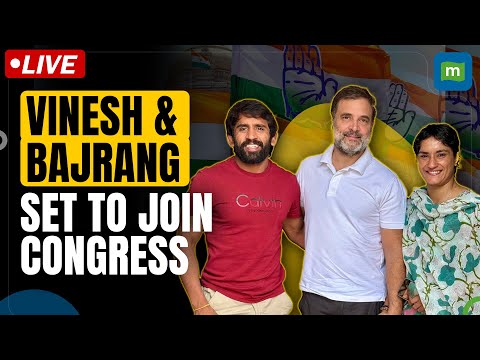 Live: Vinesh Phogat And Bajrang Punia Join Congress Ahead Of The Haryana Assembly Election Episode cover