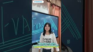 Low Latency Writing Demo | Interactive Whiteboard Real-Time Response #SmartBoard #edtech #fvasee