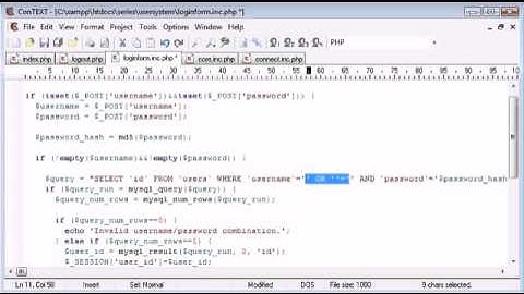 Beginner PHP Tutorial   143   Protecting the User Against SQL Injection   YouTube