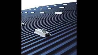 Komplet Montering Af Ståltags Solceller