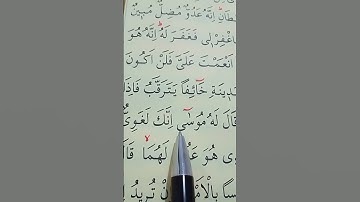 سورة القصص الأية 17 إلى 19 القارئ سعد الغامدي