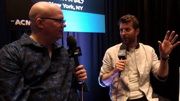 Backstage at the ACMs with Brett Eldredge