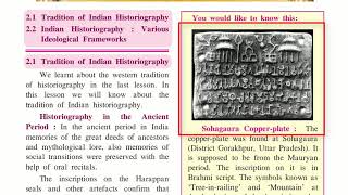 HISTORIOGRAPHY: Indian Tradition history chapter class 10 Maharashtra board new syllabus