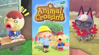 Finding Zucker within 15 mystery islands + Cute villagers compilation | Animal Crossing New Horizons