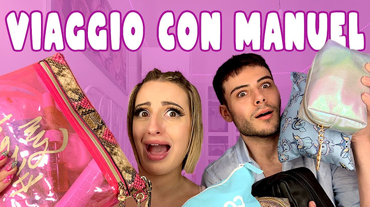 COSA C'E' NEL NOSTRO BEAUTY DA VIAGGIO - ft. @Manuel_Priori