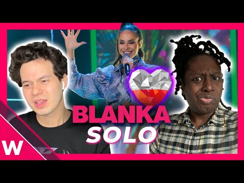 Blanka "Solo" Reaction | Poland Eurovision 2023