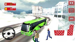 Winter Snow Bus Simulator City 3d : Pro Driver Game || Snow Bus Driving Game - Bus Racing Game screenshot 5