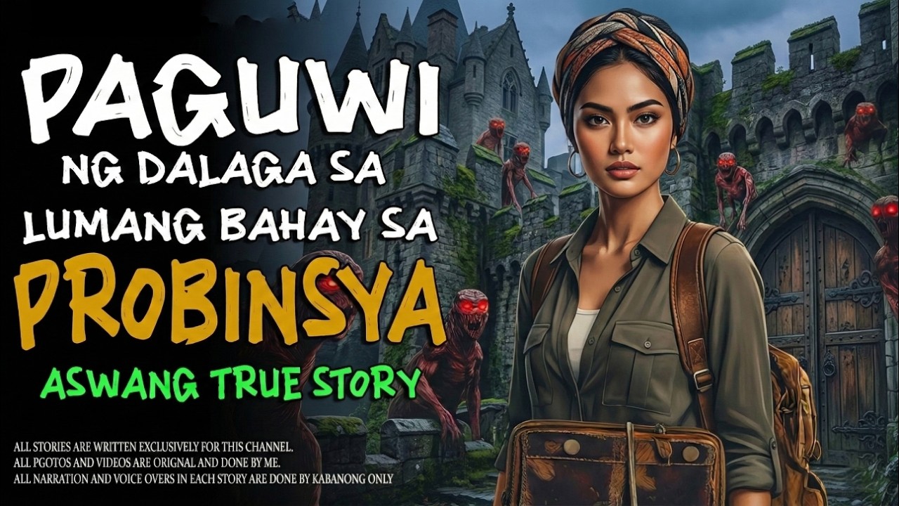 PAG UWI NG DALAGA SA LUMANG BAHAY SA PROBINSYA | Kwentong Aswang | True Story