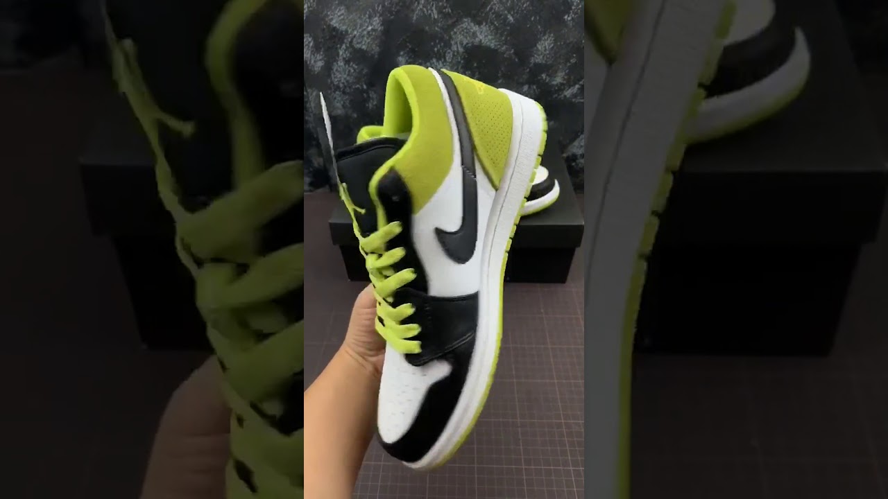 air jordan 1 low se cyber green