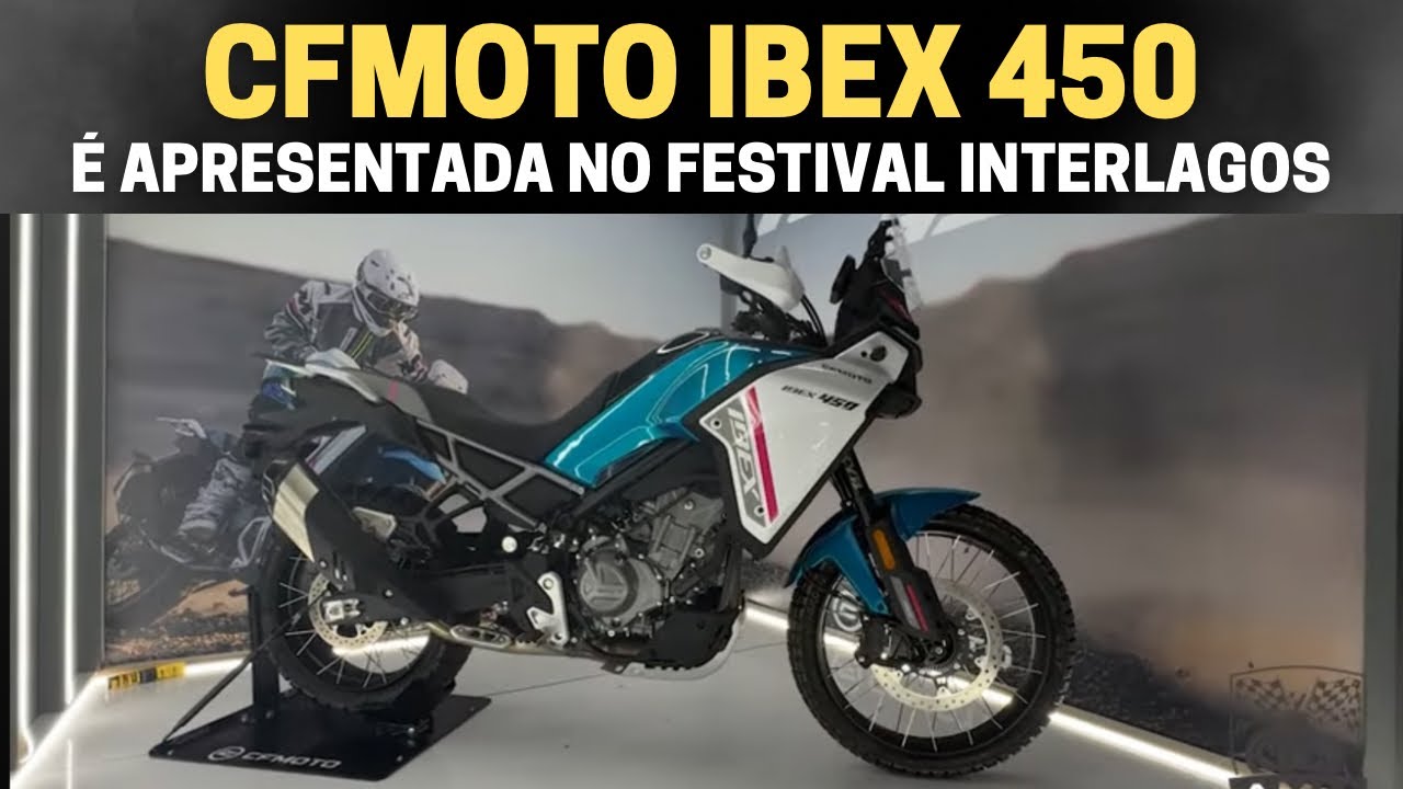 IBEX 450: Todos os DETALHES da Trail da CFMoto - YouTube