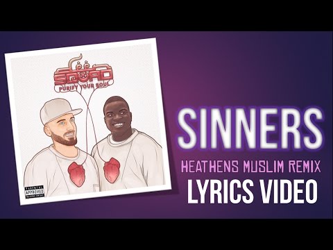 Deen Squad - Sinners (HEATHENS REMIX) | LYRICS VIDEO