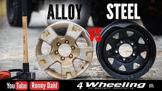 STEEL vs ALLOY rims Offroad Wheels
