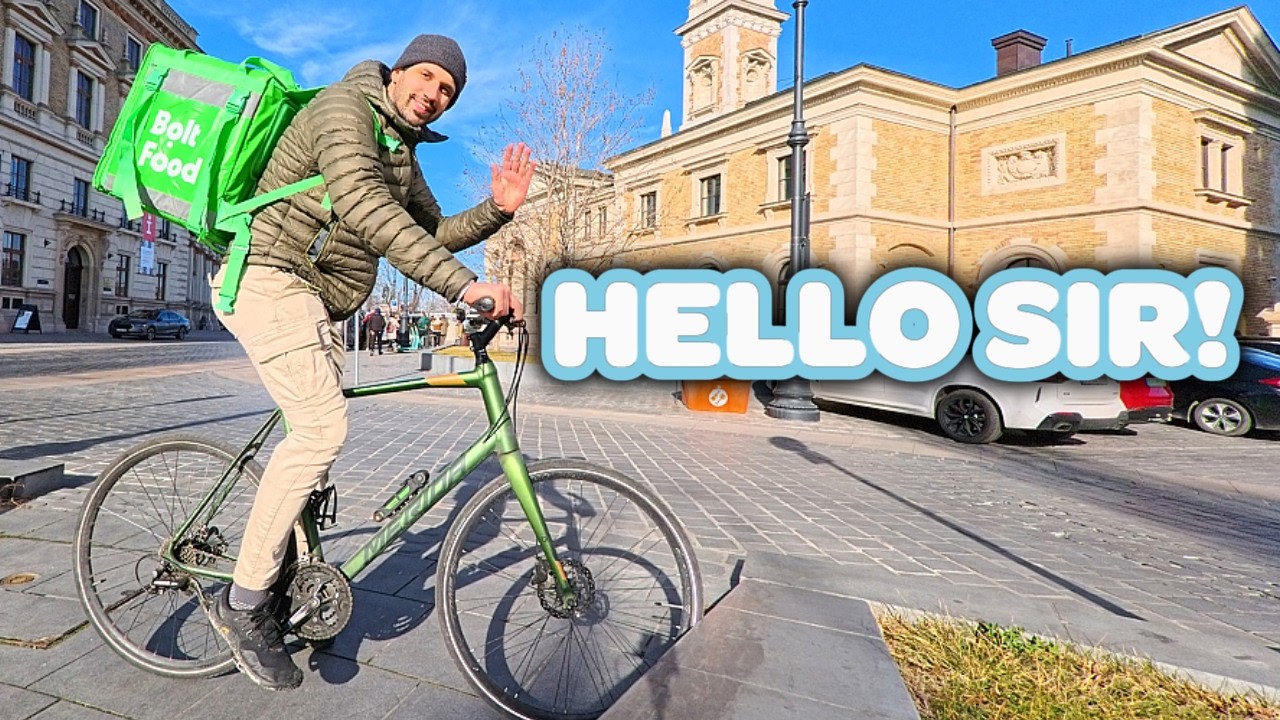 Elmentem futárkodni, hogy nektek ne kelljen🚲🚲