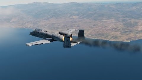 Emergency Procedures - Left Engine Fire [DCS World A-10 Flight Training]