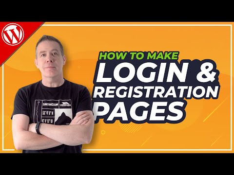 How To Create Custom Login And Registration Page In WordPress