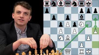The 22-move (NO CAPTURE) win that made Hans Niemann a Grandmaster