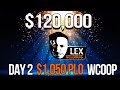 FINAL DAY  $120,000 1st place! $1050 PLO WCOOP