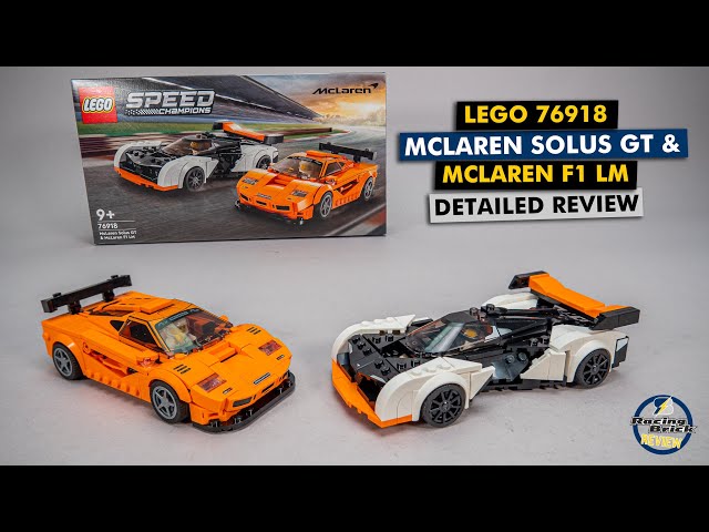 Buy LEGO® Speed Champions McLaren Solus GT and McLaren F1 LM 76918