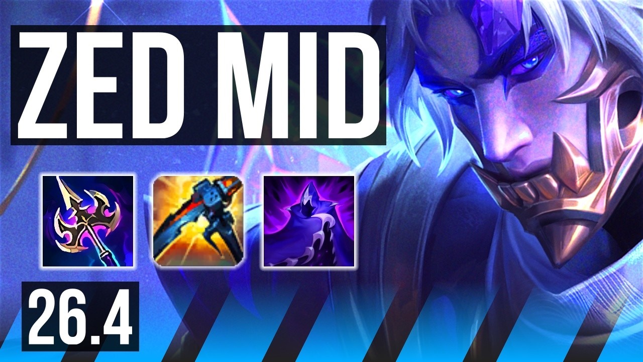 ZED vs VIKTOR (MID) | Good KDA: 18/1/4 | EUW Master | 26.4 - YouTube