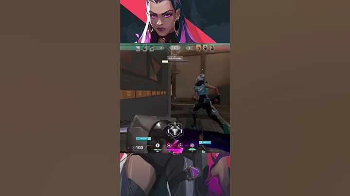 #reyna play with a missed #ace || #shorts #valorant #valorantindia #spikerush #haven #reyna