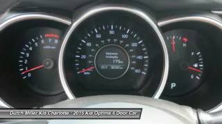 2015 Kia Optima Charlotte NC P0424