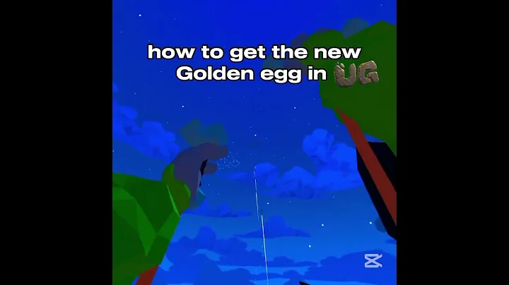Golden egg in UG #vr #gorillatag #viral #butifyoucloseyoureyes #roblox #sigma